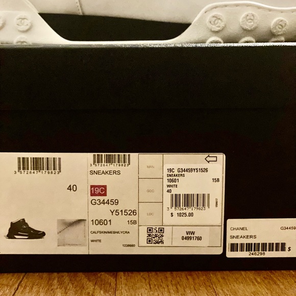 Chanel sneakers size 40 - Picture 4 of 7